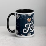 I Love Football Sophisticated Coffee Mug & Tea Cup - Image 5