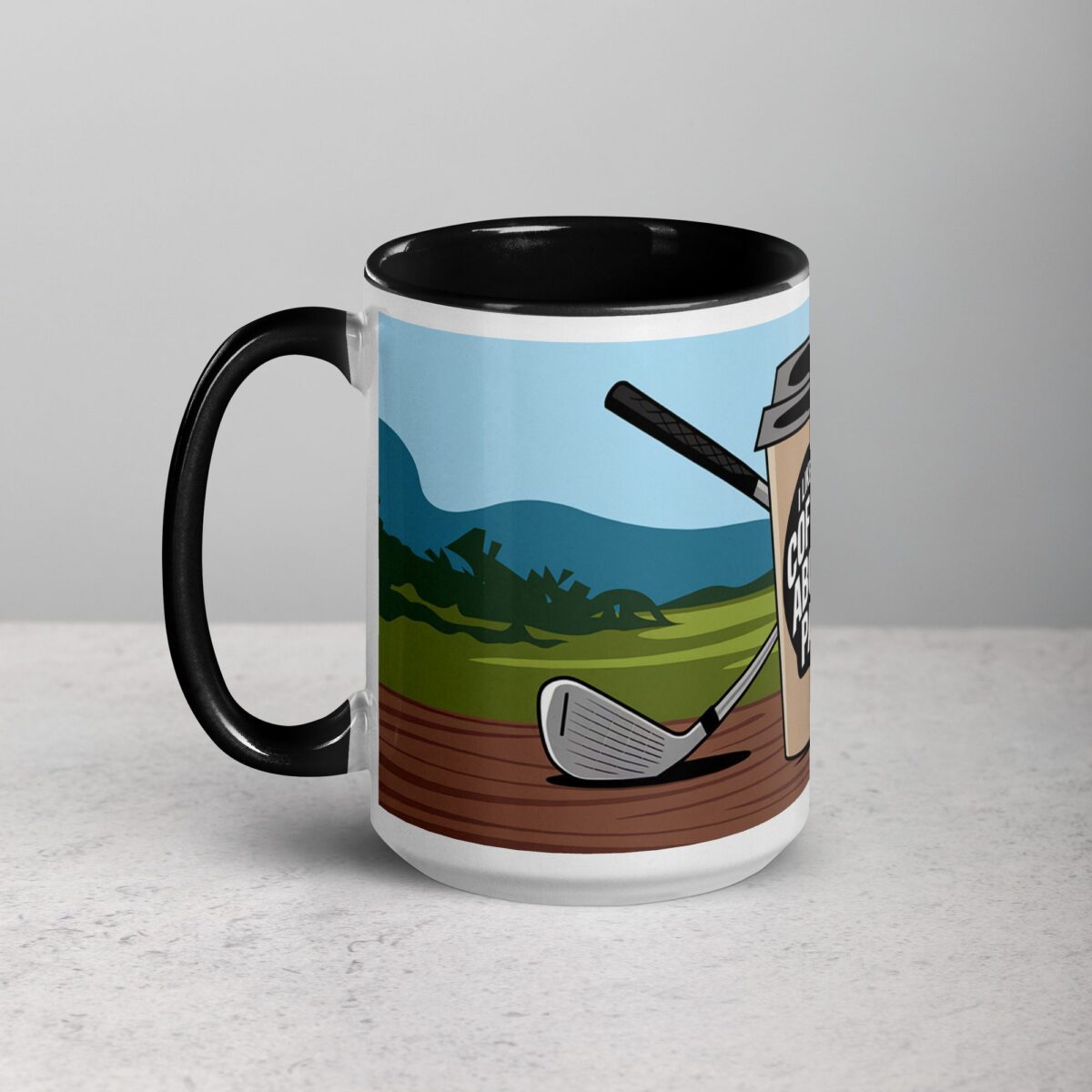 I Like My Coffee Above Par Golf Mug - Image 5