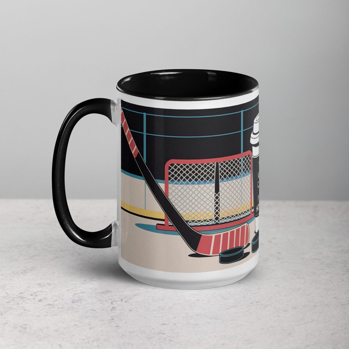 Keep Calm and Play Hockey Coffee Mug & Tea Cup - Image 5