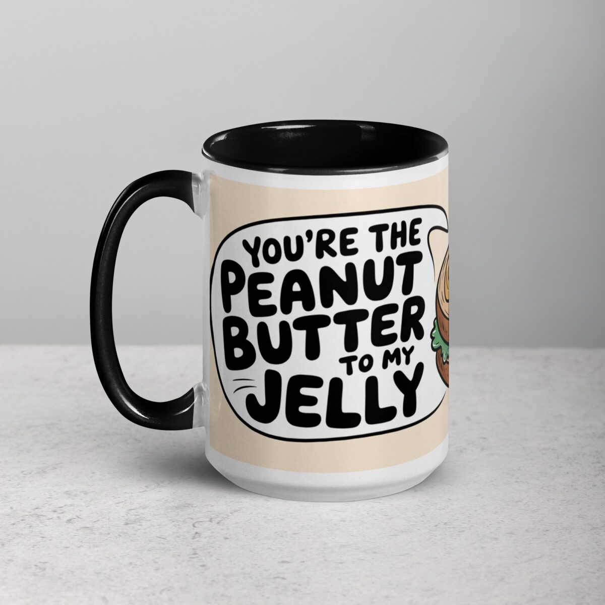 You’re the Peanut Butter to My Jelly Coffee Mug - Image 5