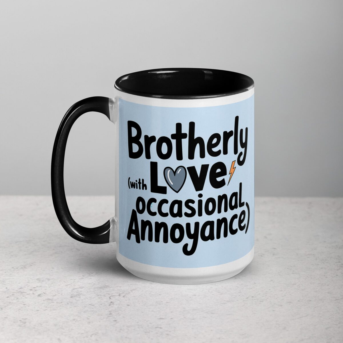 Brotherly Love (With Occasional Annoyance) Coffee Mug - Image 5