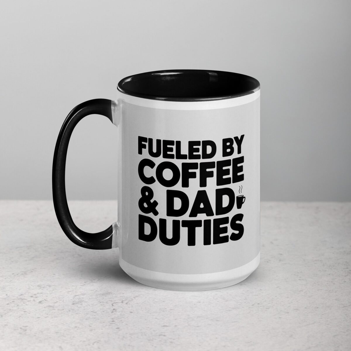 Fueled by Coffee & Dad Duties Mug - Image 5