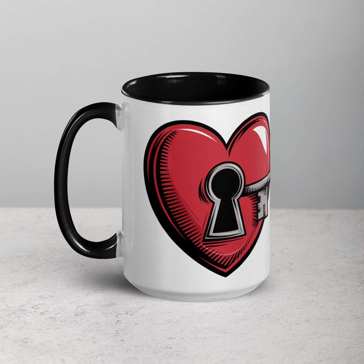 My Heart Belongs to You Girlfriend Coffee Mug - Image 5