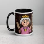 Grandma: The Legend, The Myth, The Baker Coffee Mug - Image 5