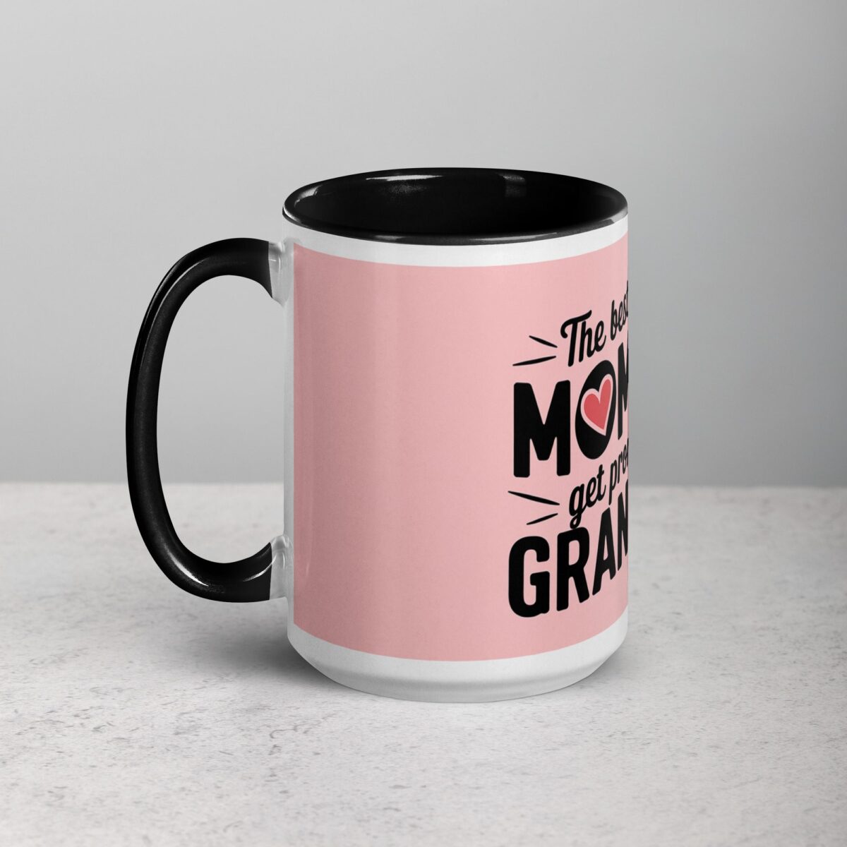 The Best Moms Get Promoted to Grandmas Coffee Mug - Image 5