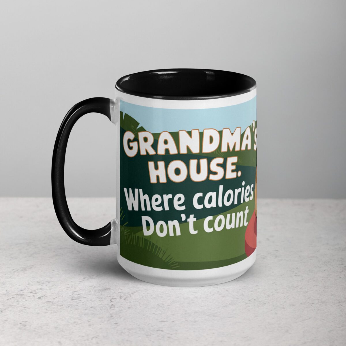 Grandma’s House: Where Calories Don’t Count Coffee Mug - Image 5