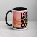 I Object to Mornings Without Coffee Lawyer Mug - Image 5