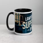 Lawyer by Day, Superhero by Night Coffee Mug - Image 5