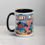 Nanny: Manager of Mayhem Coffee Mug & Tea Cup - Image 5