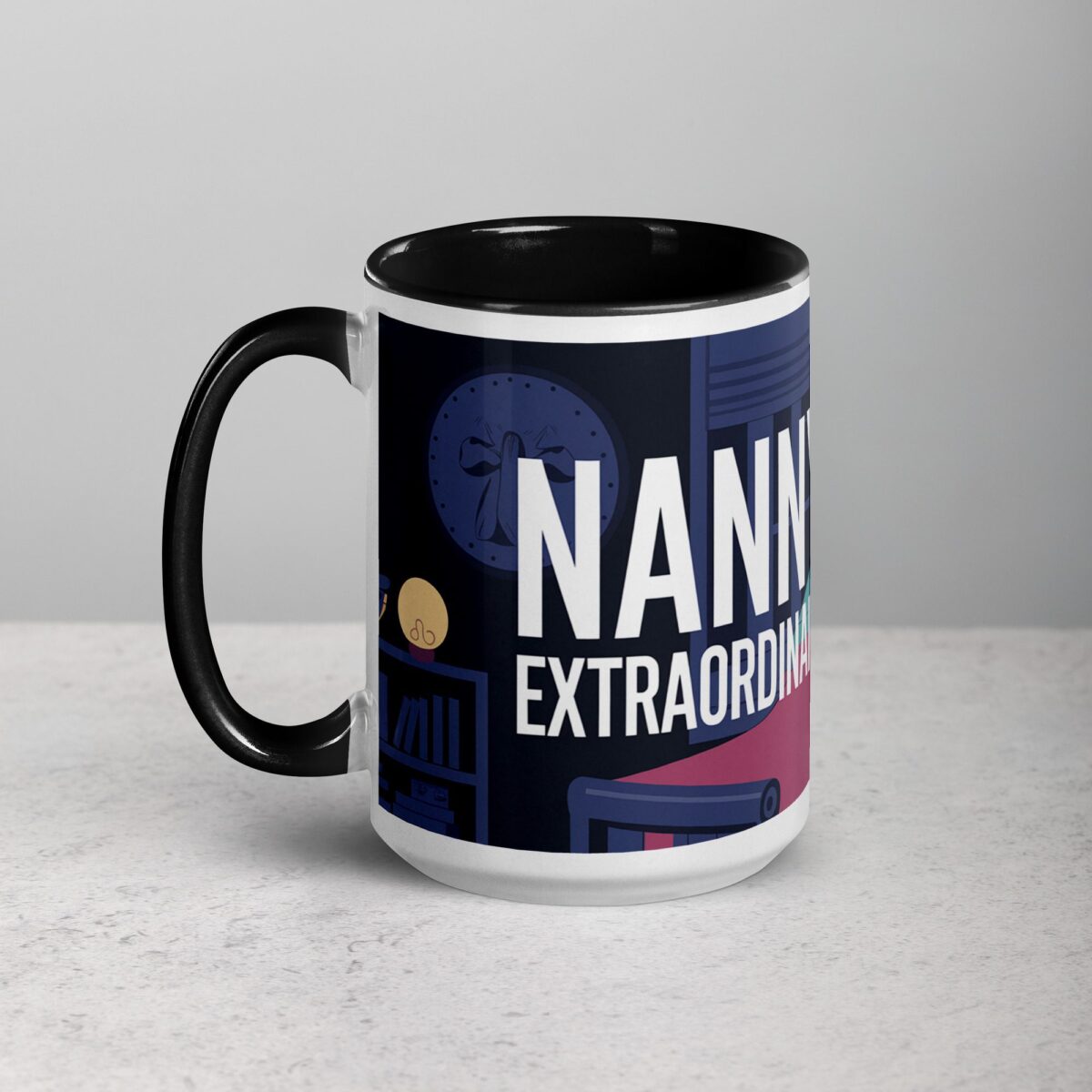 Nanny Extraordinaire Coffee Mug & Tea Cup - Image 5