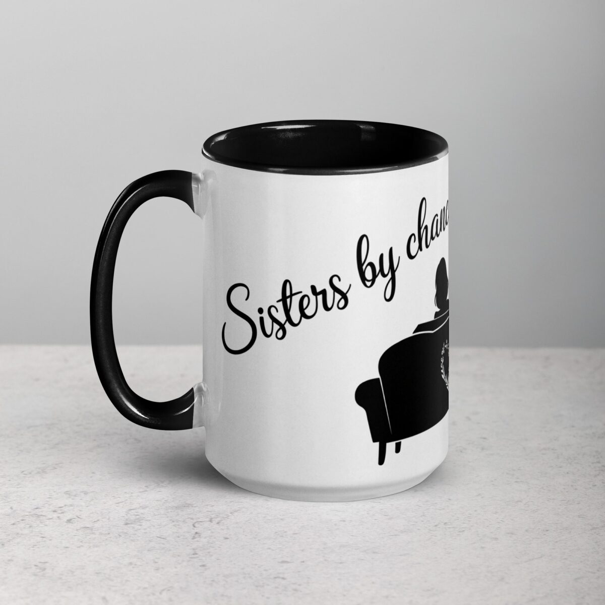 Sisters by Chance, Friends by Choice Coffee Mug - Image 5