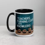 Teachers: Turning Coffee Into Knowledge Mug - Image 5