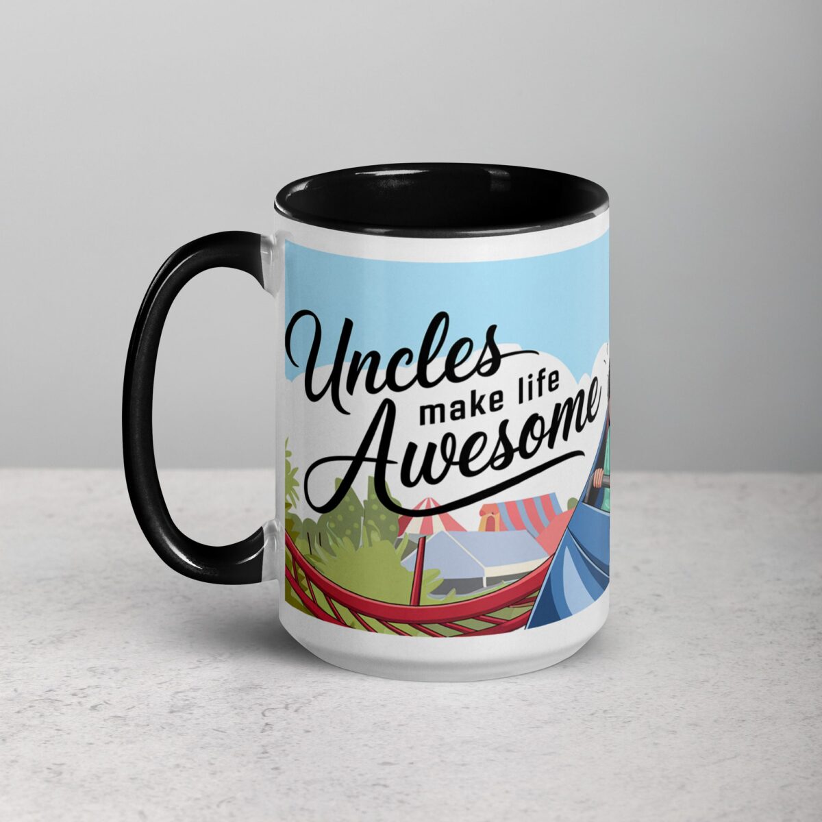 Uncles Make Life Awesome Coffee Mug - Image 5