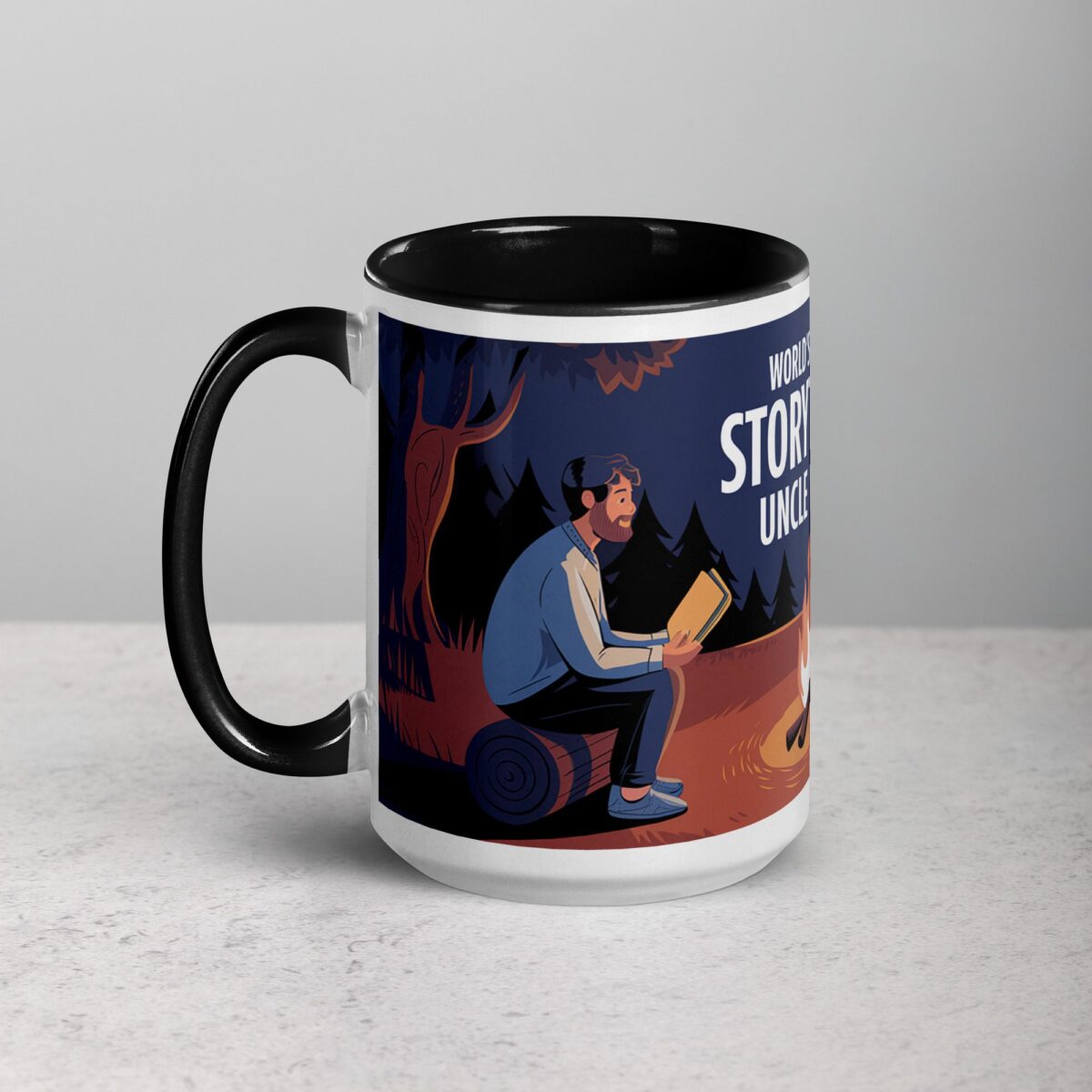 World’s Greatest Storyteller: Uncle Edition Coffee Mug - Image 5