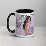 Thank You for Being My Bridesmaid Sophisticated Coffee Mug - Image 5