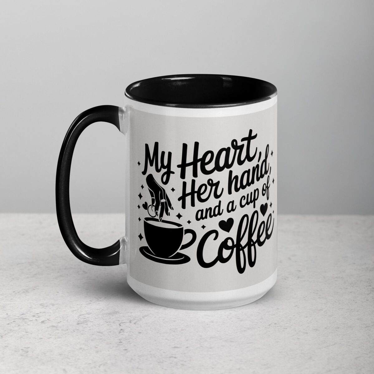 My Heart, Her Hand, and a Cup of Coffee Mug - Image 5