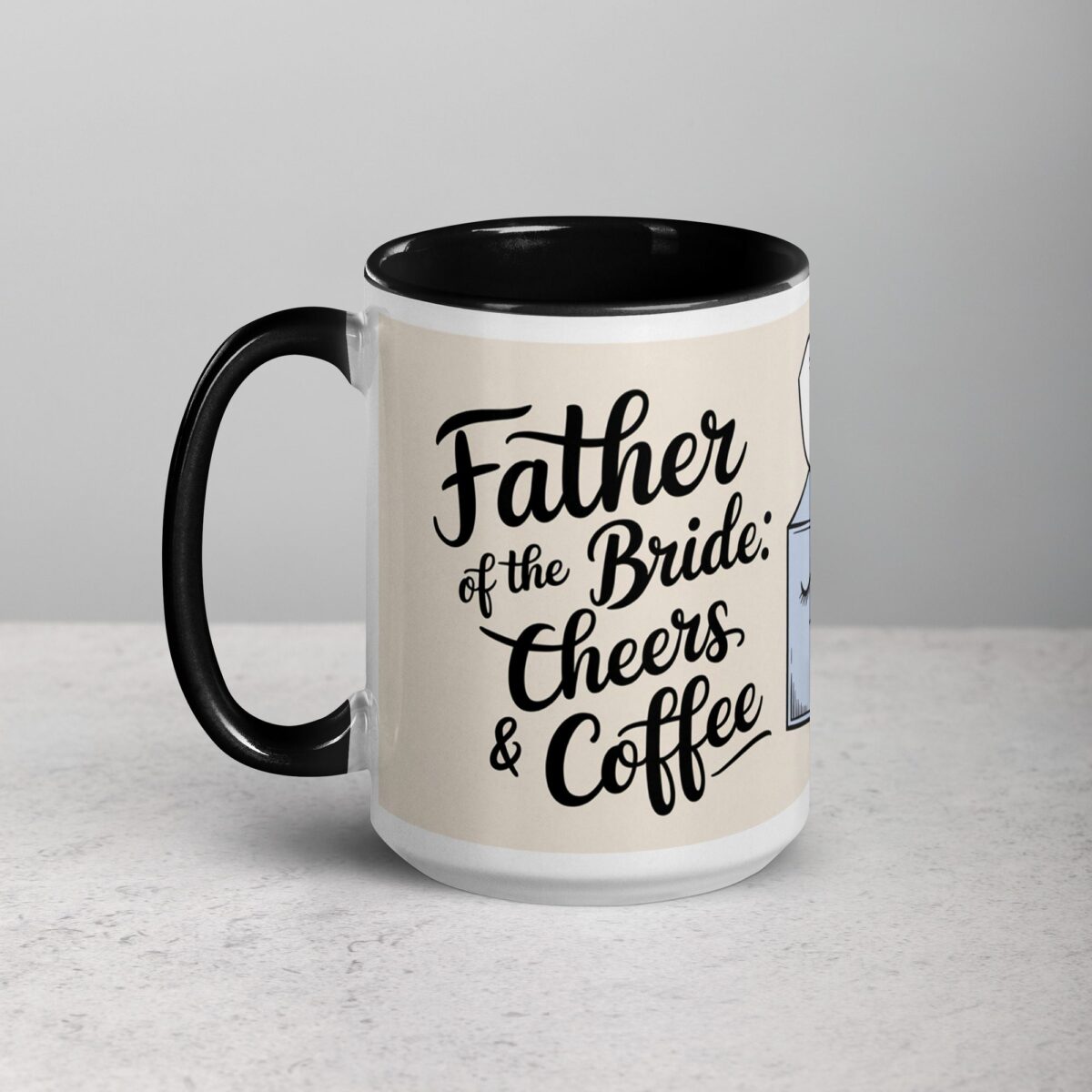 Father of the Bride: Tears, Cheers & Coffee Mug - Image 5