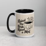 Raised the Bride, Raised a Mug Father of Bride Mug - Image 5