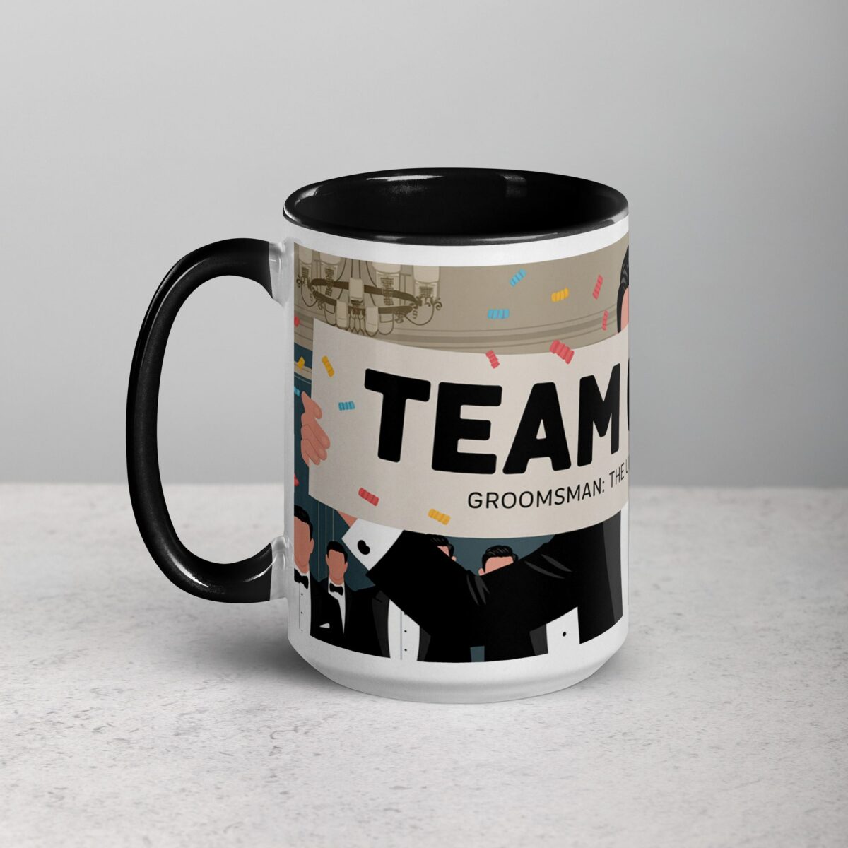 Groomsman: The Ultimate Team Player Coffee Mug - Image 5