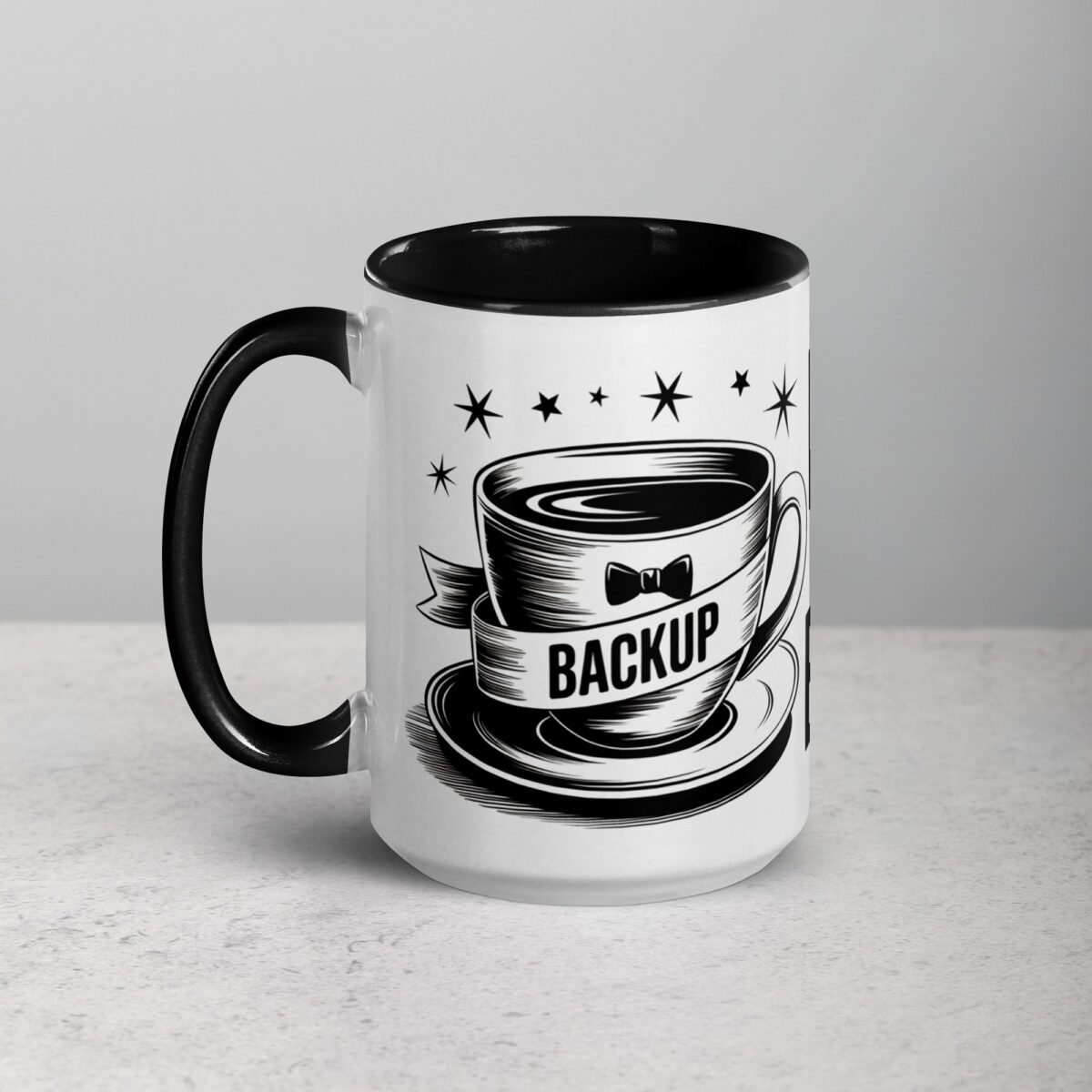 Backup for the Best Man Groomsman Mug - Image 5