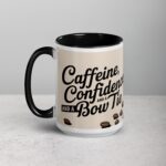 Caffeine, Confidence, and a Bow Tie Groomsman Mug - Image 5