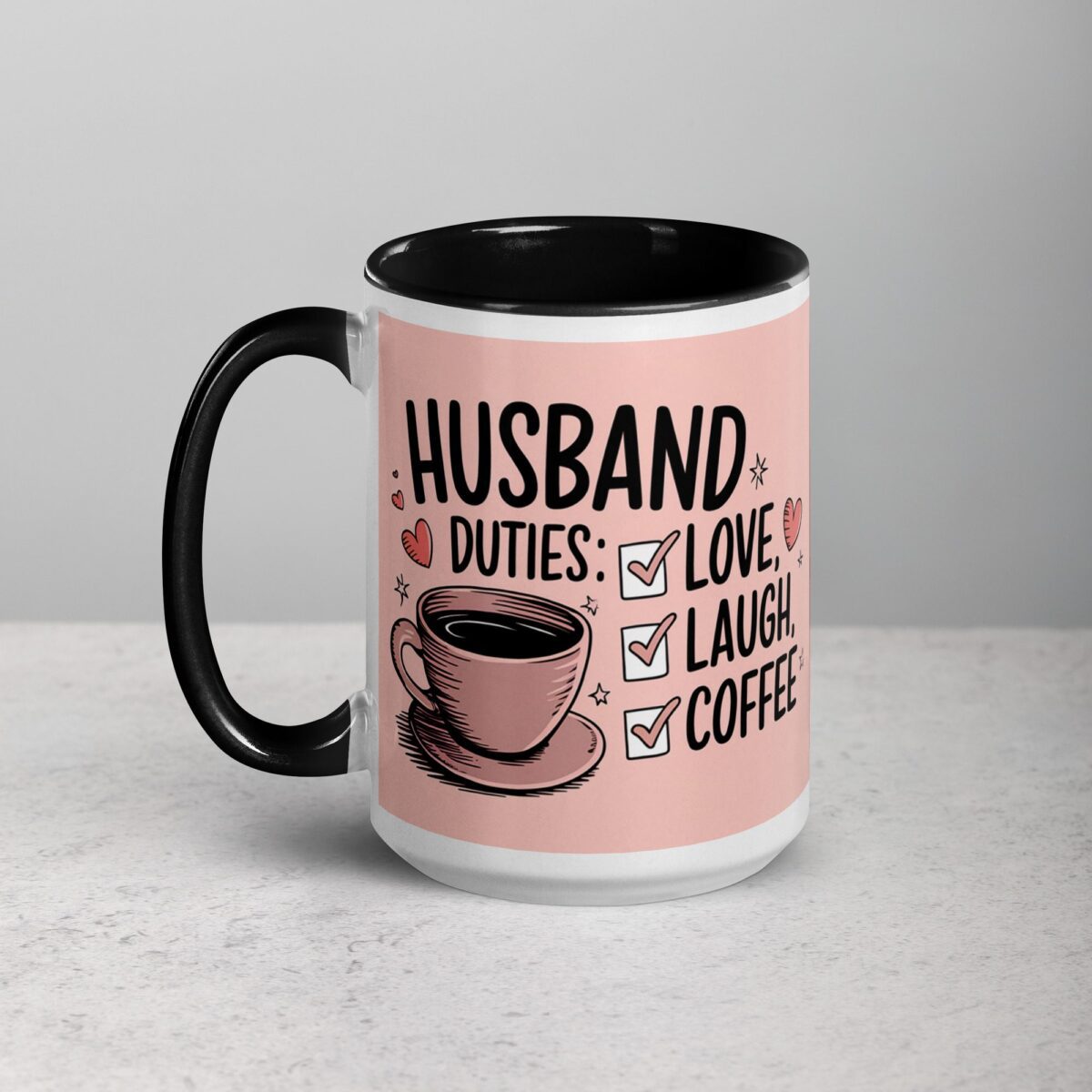 Husband Duties: Love, Laugh, Coffee Mug - Image 5