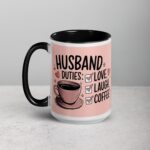 Husband Duties: Love, Laugh, Coffee Mug - Image 5
