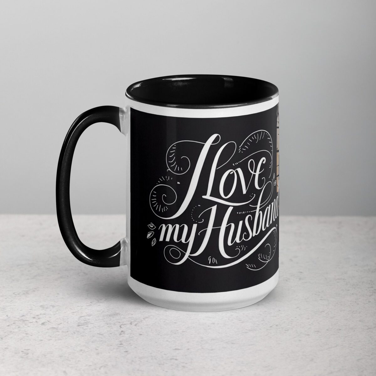 I Love My Husband Sophisticated Coffee Mug & Tea Cup - Image 5