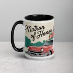 Matron of Honor Retro Coffee Mug & Tea Cup - Image 5