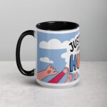 Just Here for the Hugs Coffee Mug - Image 5
