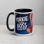 Yorkie: The Real Boss Around Here Coffee Mug - Image 5