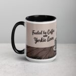 Fueled by Coffee and Yorkie Love Mug - Image 5