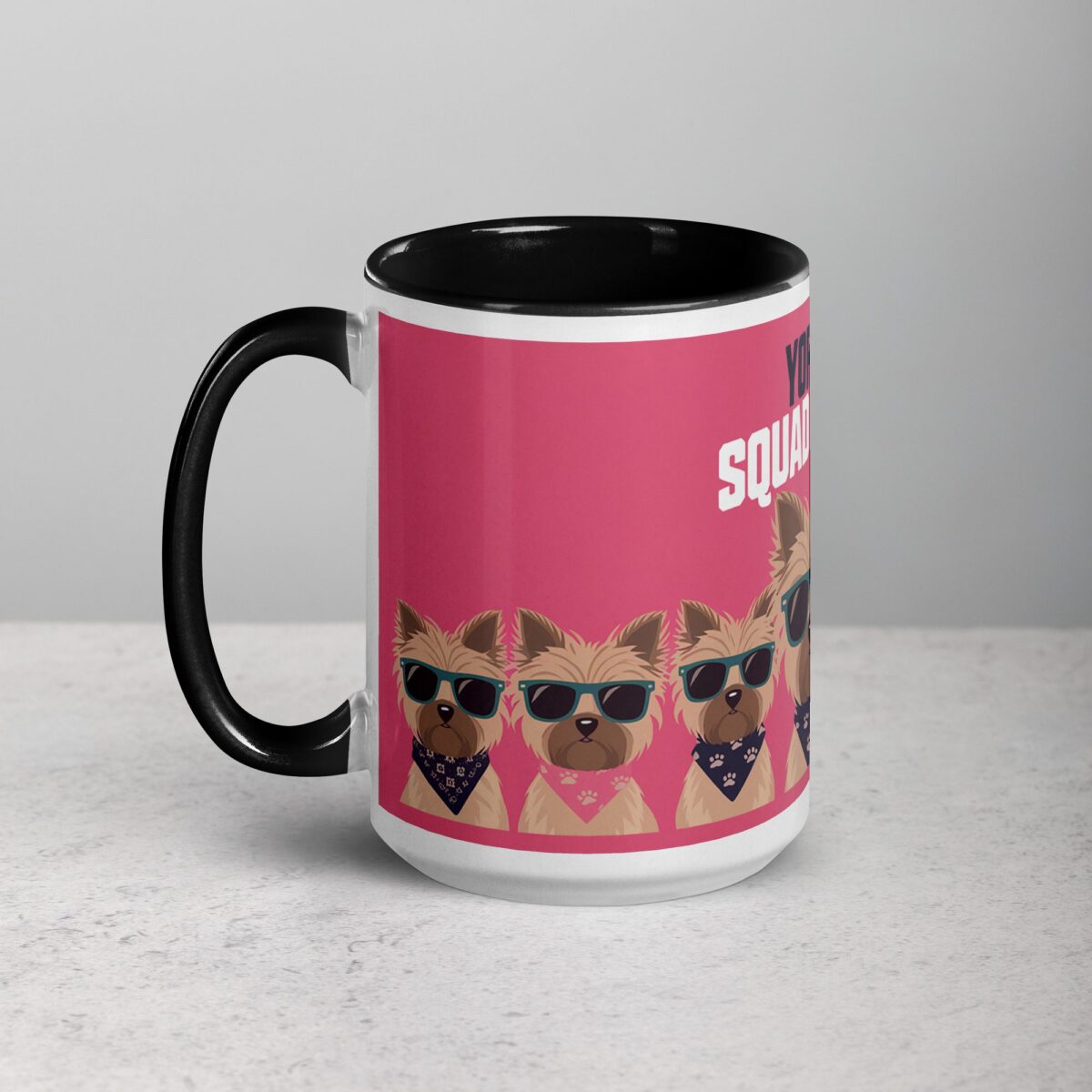 Yorkie Squad Goals Coffee Mug & Tea Cup - Image 5