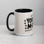 Yorkie Mom Text Coffee Mug & Tea Cup - Image 5