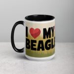 I ❤️ My Beagle Coffee Mug & Tea Cup - Image 5