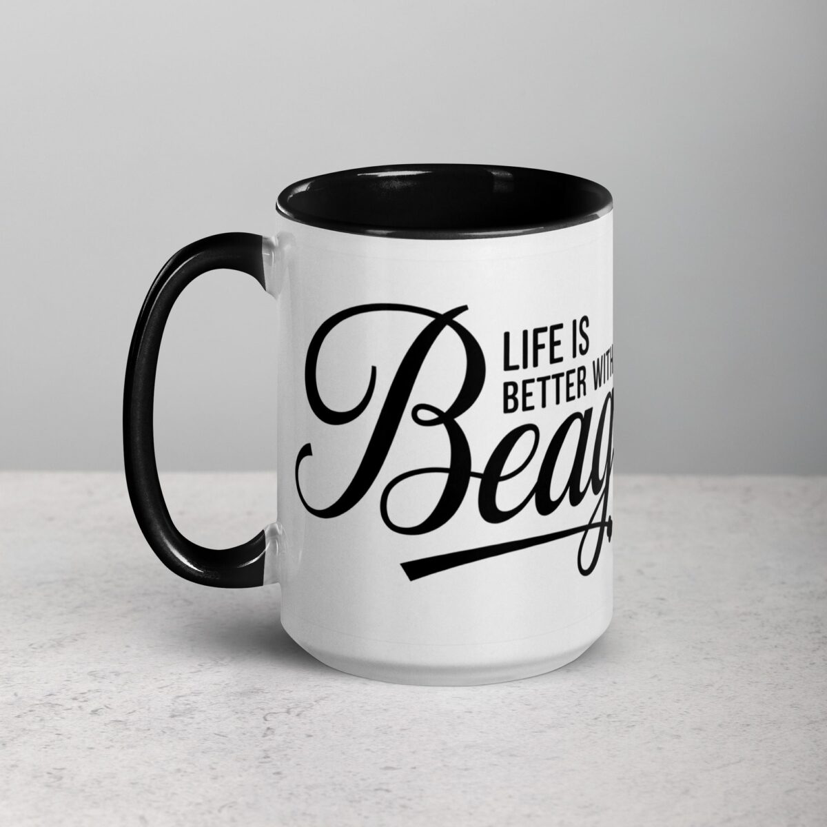 Life Is Better with a Beagle Coffee Mug & Tea Cup - Image 5
