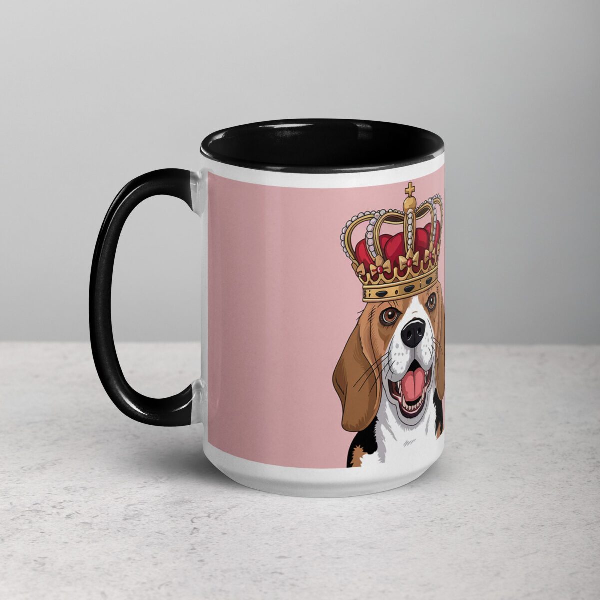 Beagle Mom: The Real Boss Coffee Mug - Image 5