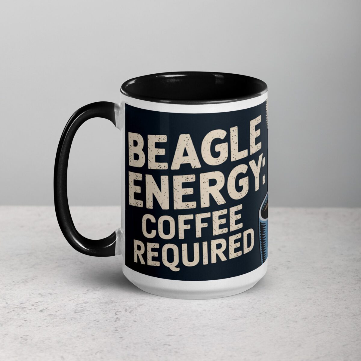 Beagle Energy: Coffee Required Mug - Image 5