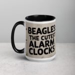 Beagles: The Cutest Alarm Clocks Coffee Mug - Image 5