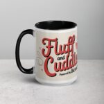Fluff and Cuddles: Powered by Bichon Frise Coffee Mug - Image 5