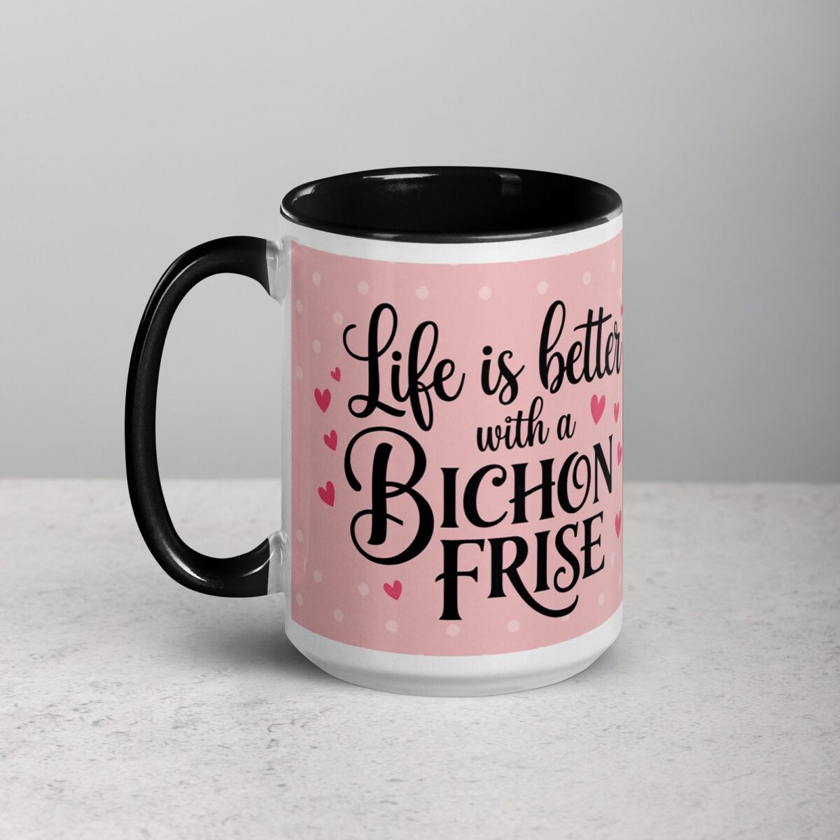 Life Is Better with a Bichon Frise Coffee Mug - Image 5