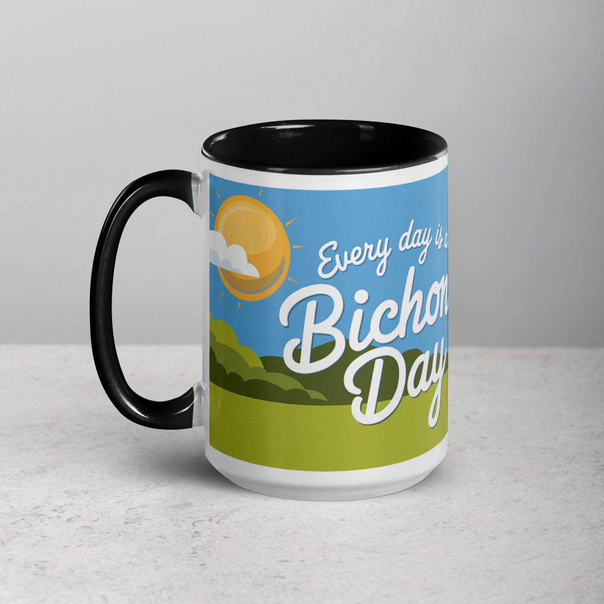 Every Day Is a Bichon Day Coffee Mug - Image 5