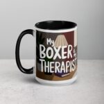 My Boxer Is My Therapist Coffee Mug - Image 5