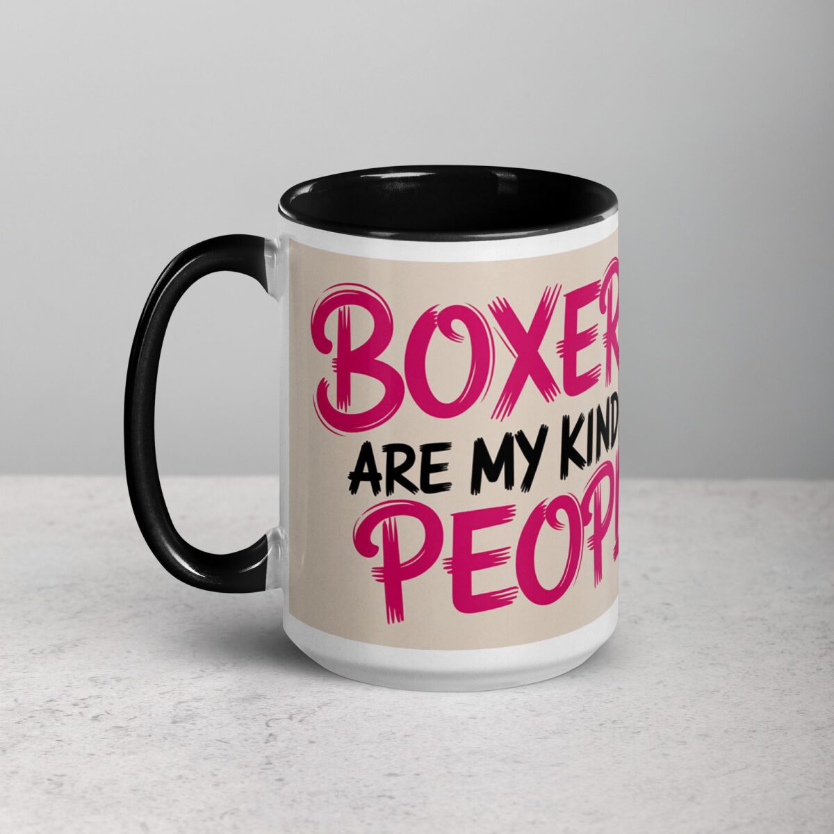 Boxers Are My Kind of People Coffee Mug & Tea Cup - Image 5