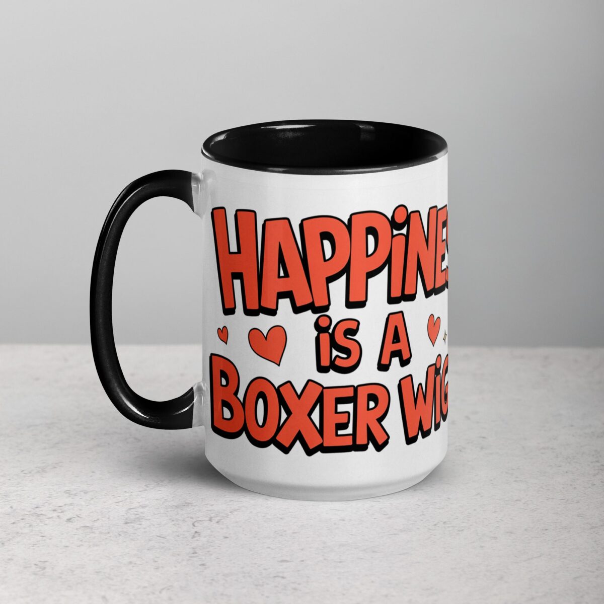 Happiness Is a Boxer Wiggle Coffee Mug - Image 5