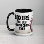 Boxers: The Best Alarm Clock Ever Coffee Mug - Image 5