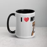 I ❤️ My Bulldog  Coffee Mug & Tea Cup - Image 5