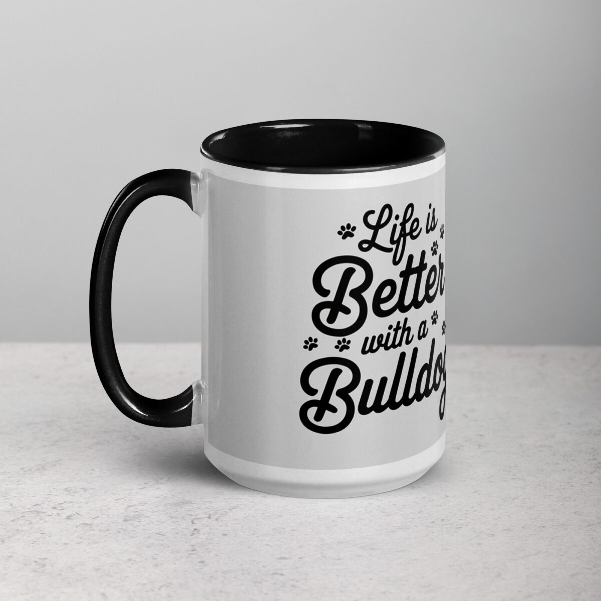 Life Is Better with a Bulldog Coffee Mug - Image 5