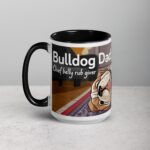 Bulldog Dad: Chief Belly Rub Giver Coffee Mug - Image 5