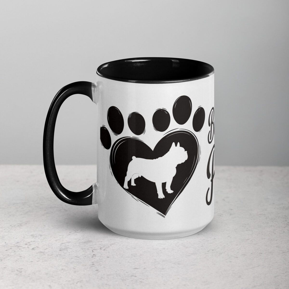 Bulldog Love Is Pawsome Coffee Mug - Image 5